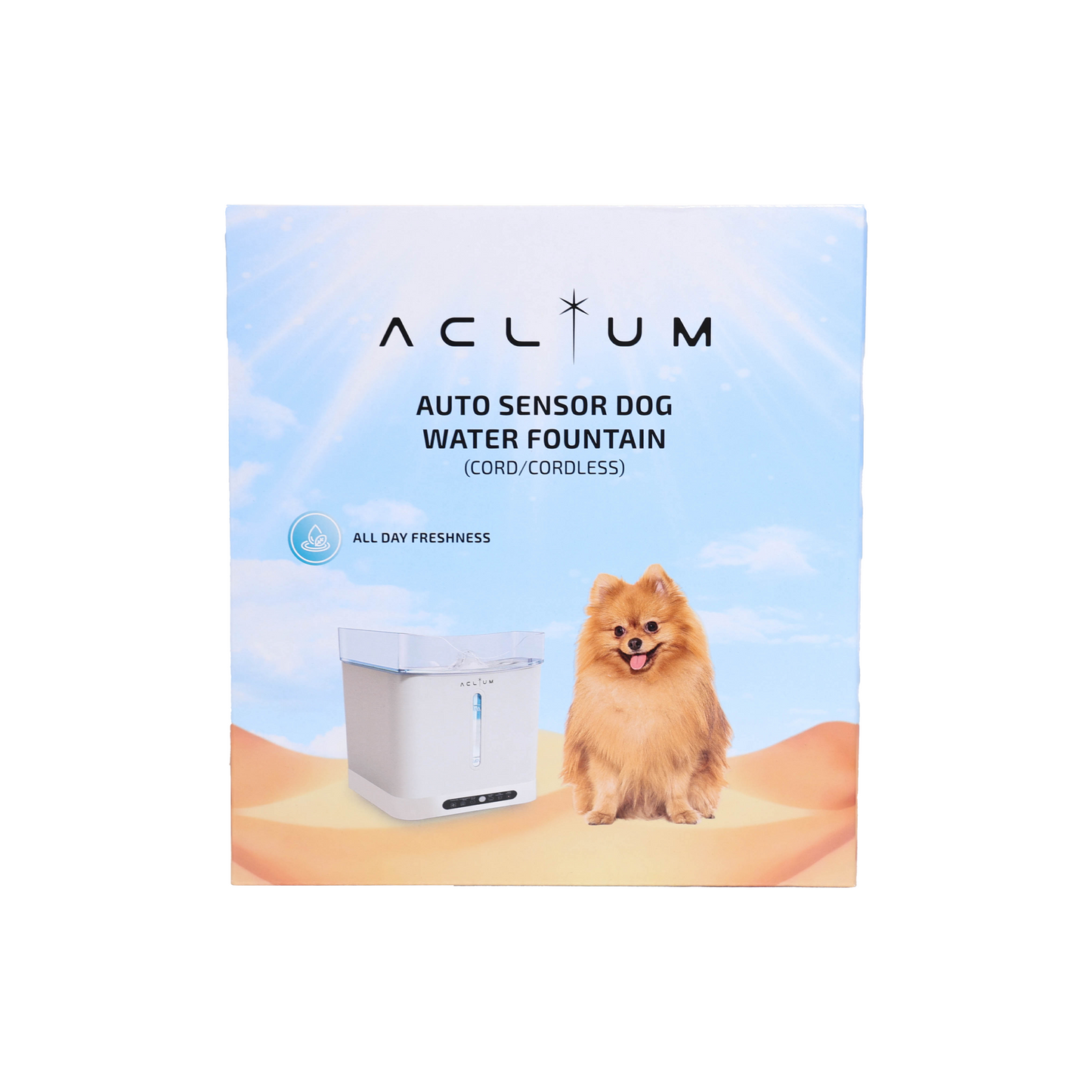 Aclium Cordless Dog Water Fountain